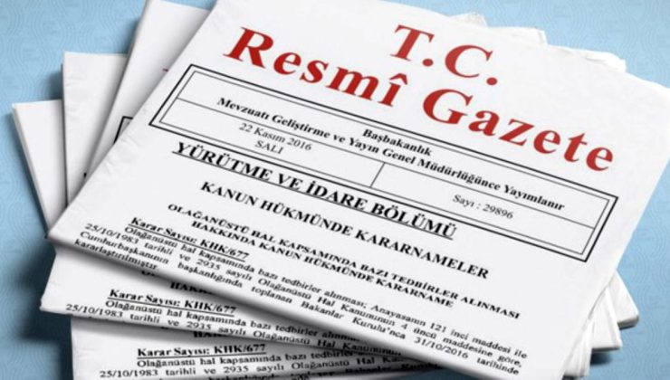 Resmi Gazete’de Yayımlanan Kararname İle Kaymakam ve Vali Yardımcılarının Görev Yerleri Değişti