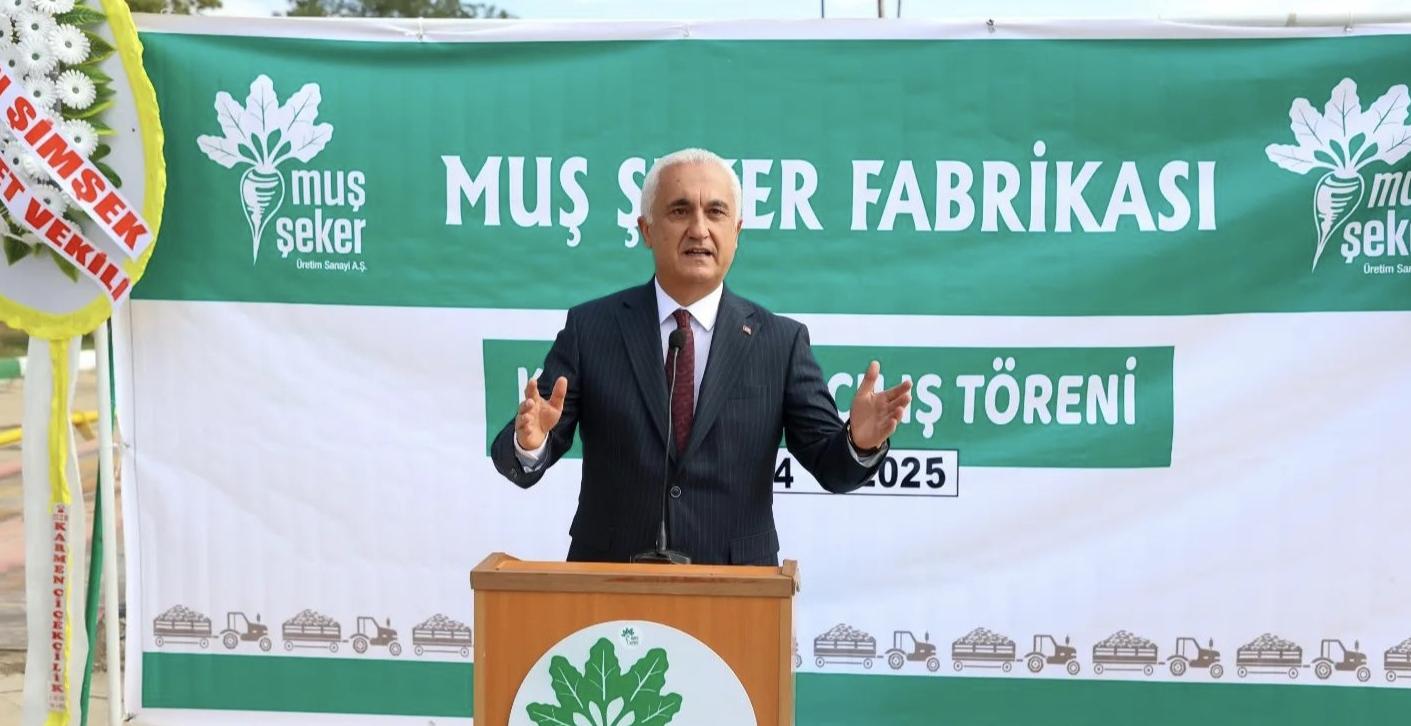 Muş Şeker Fabrikası 2024-2025 Şeker Pancarı Kampanya Dönemi Törenle Başladı