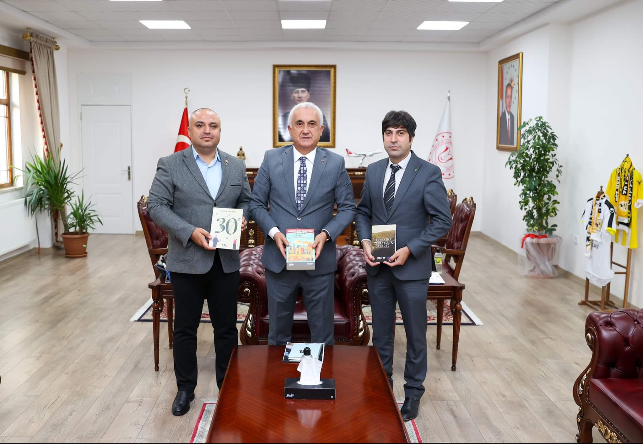 “TEMA Vakfı Muş İl Temsilciliğinden Vali Avni Çakır’a Ziyaret”