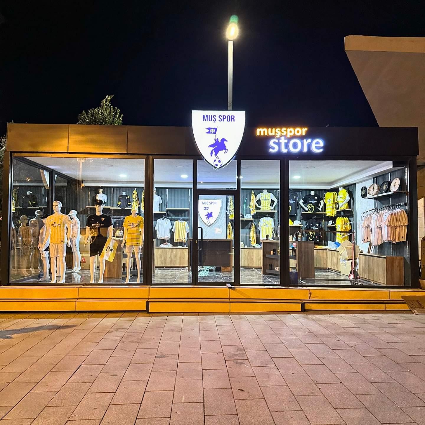 Muş Spor Store Açıldı Taraftarlara müjde