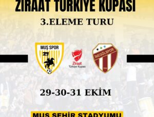 Ziraat Türkiye Kupası 3. Eleme Turunda Muş Sporun Rakibi İnegölspor Oldu!