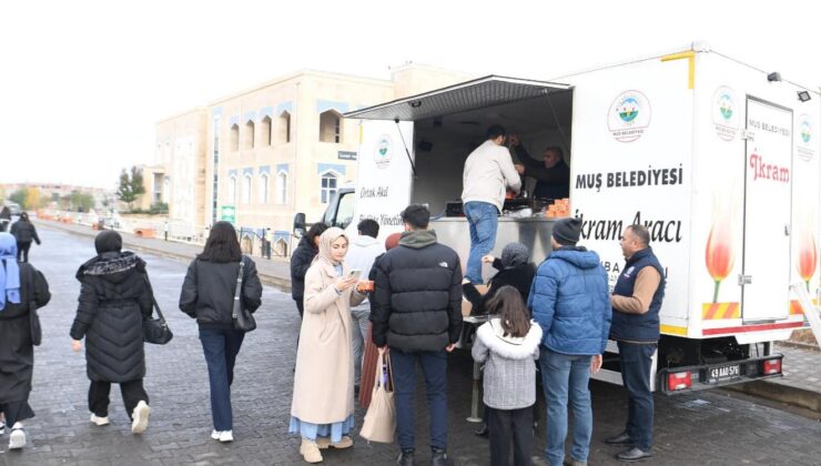 “Muş Belediyesi’nden MAUN Öğrencilerine Sınav Haftasında Sıcak Çorba Desteği”