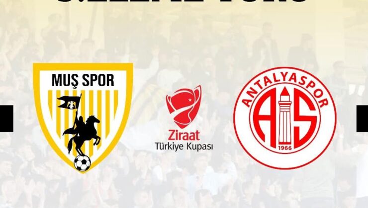 Muş spor Antalyaspor Maçı Biletleri Satışta!