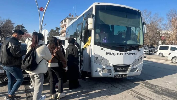 Üniversite ve Belediye Araçları Öğrenciler İçin Seferber Oldu