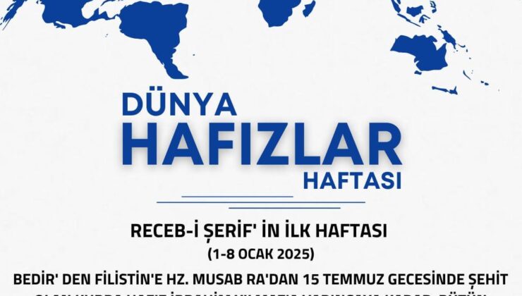 EHAD, “KUR’AN’IN MUHAFIZLARIYLA AYDINLIK BİR GELECEĞE”