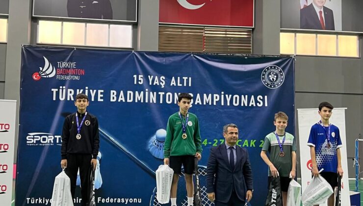 BADMİNTON’DA TÜRKİYE 2.’LİĞİ ATLATİZİMDE TÜRKİYE 3.’LÜĞÜ