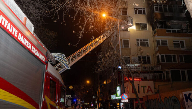 Ankara'da bir apartmanda çıkan yangında 9 kişi dumandan etkilendi – Güncel haberler | Son dakika haberleri