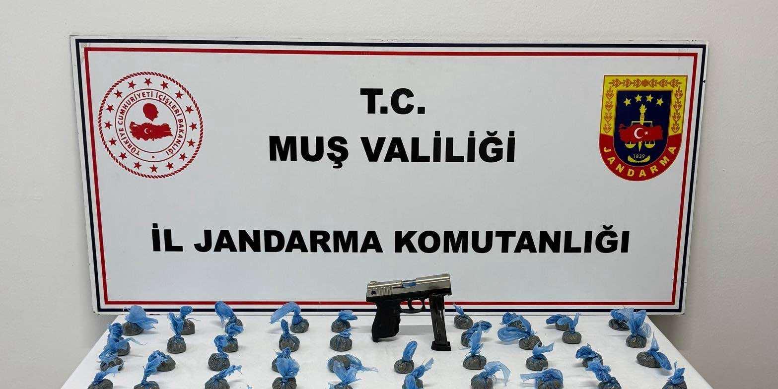 Muş’ta Uyuşturucu Operasyonu