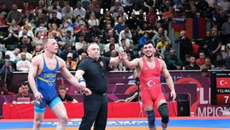 Ahmet Yılmaz Avrupa Üçüncüsü Oldu.