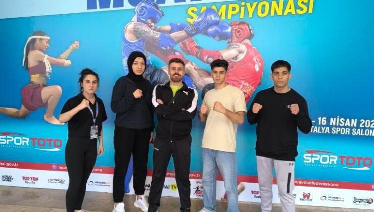 Muş Muaythai Sporcularından Türkiye Şampiyonası’nda Büyük Başarı